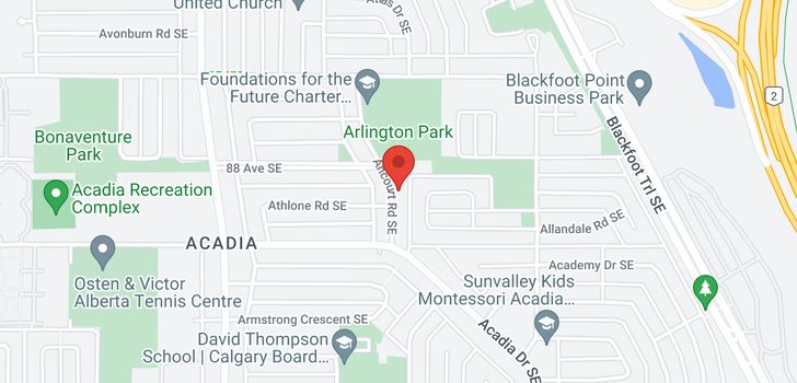 map of 8912 ANCOURT RD SE